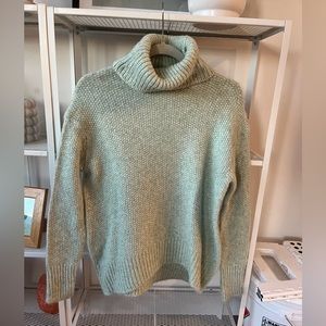 Mango Knit Turtleneck Sweater (size small)